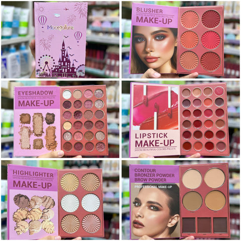 Book-Sized Skin, Blush and Highlighter Makeup Kit, Mocallure 5-layer Large | Mocallure Makeup Kit For Girls &amp; Women ( With Box )