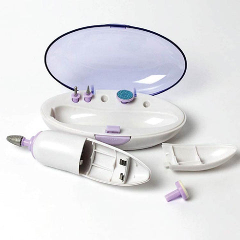 2 in 1 LED Nail Dryer and  Electric Nail Kit | Nail Dryer LED Lamp and Manicure LED Nail Dryer &amp; Electric Nail Kit With Five Attachments Heads