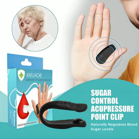 1 Pc Sugar Control LI4 Acupressure Point Clip Wearable – Headache Relief, Supporting Acupressure Relaxation, Stress Relief, Tension Relief and Hand Clip Migraine Pressure Point Clip