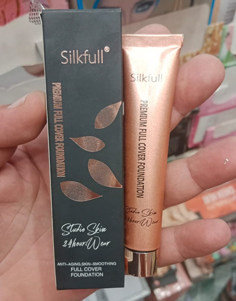1 Piece Silkfull Tube MakeUp Foundation Waterproof | Best Quality Long-Lasting Foundation Makup Foundation 15g