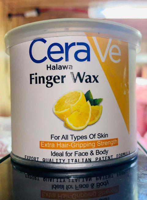 1 Piece CeraVe Halawa Finger Wax | Formulated With Nourishing Ingredients | Ideal for Face &amp; Body 170g