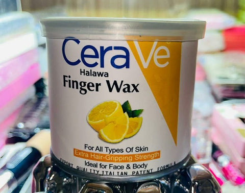 1 Piece CeraVe Halawa Finger Wax | Formulated With Nourishing Ingredients | Ideal for Face &amp; Body 170g
