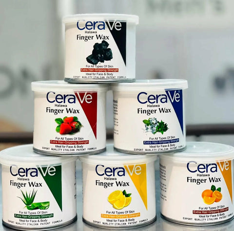 1 Piece CeraVe Halawa Finger Wax | Formulated With Nourishing Ingredients | Ideal for Face &amp; Body 170g