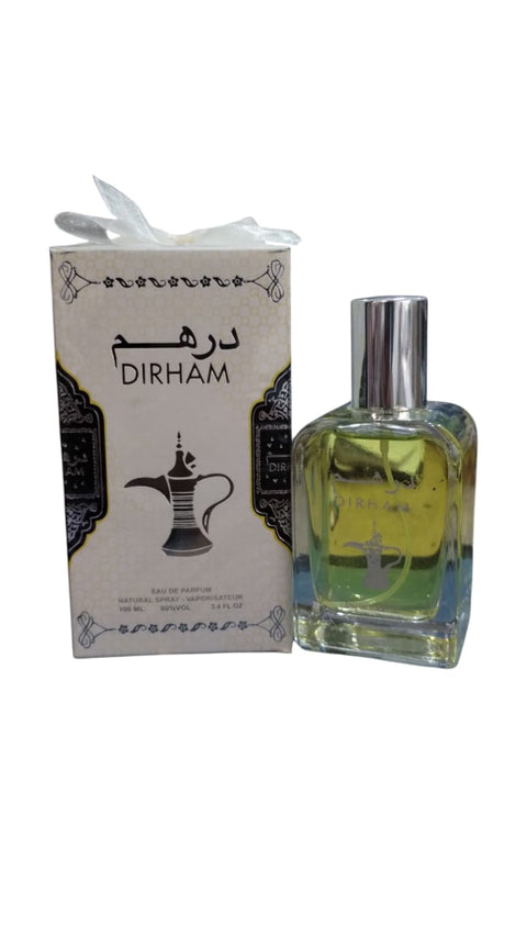 Dirham Perfume | Best Quality Unisex Perfume | Eau De Parfum EDP | Luxurious Fragrance | 100ml | 80%Vol  | 3.4Fl .Oz