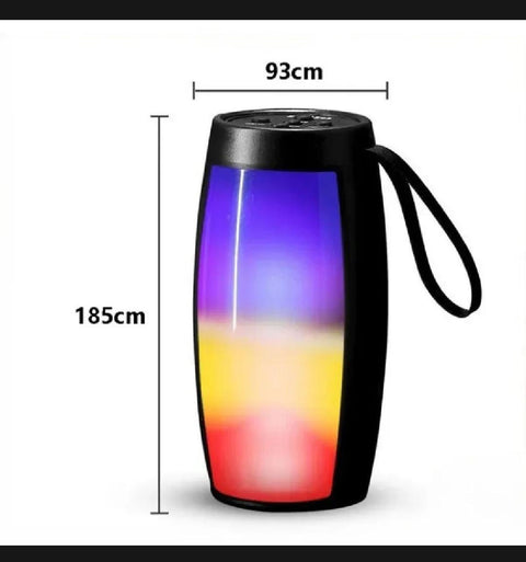 1202 Wireless Bluetooth Speakers Home Outdoor Portable Small Speaker Subwoofer Car Audio Bass MP3 Player Sound System LED Lights