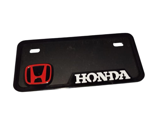 1 Piece Honda blank fancy Back number plate | Blank Number Plate for All CD 70 bikes