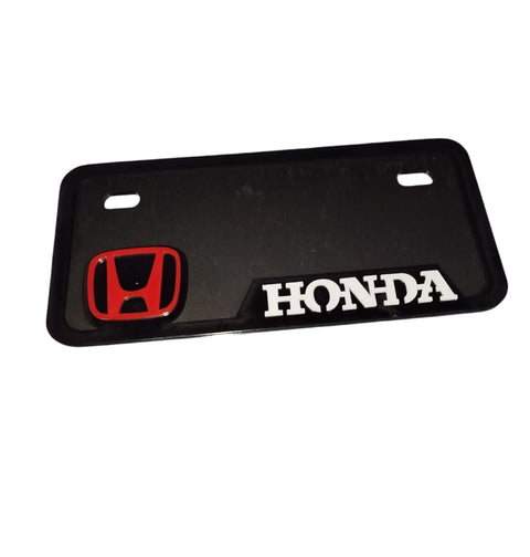 1 Piece Honda blank fancy Back number plate | Blank Number Plate for All CD 70 bikes