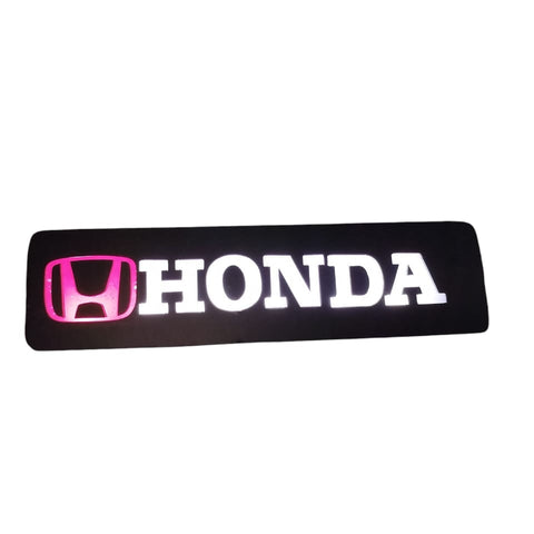 Glowing Monogram For Motorcycle Car Universal 12 Volt | Best Quality Monogram | Sleek and Elegent Design