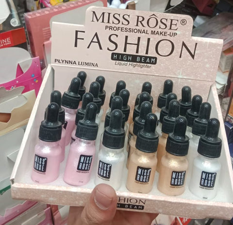 1 Piece Miss Rose High Beam Liquid Highlighter – Radiance in Every Drop! 10ml