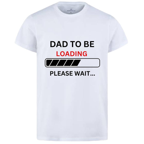 Dad to Be &amp; Mom to Be Style White T-Shirt - Key &amp; Heart Design T-Shirts  – Best Quality T-Shirts | T-Shirt For Women - T-Shirt For Men 