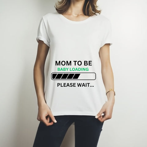 Dad to Be &amp; Mom to Be Style White T-Shirt - Key &amp; Heart Design T-Shirts  – Best Quality T-Shirts | T-Shirt For Women - T-Shirt For Men 