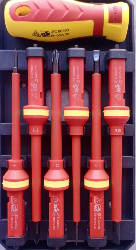 6 in 1 Tester Tool Set - Tester Kit Best Quality Tester Kit - Tester with 6 Tester Head