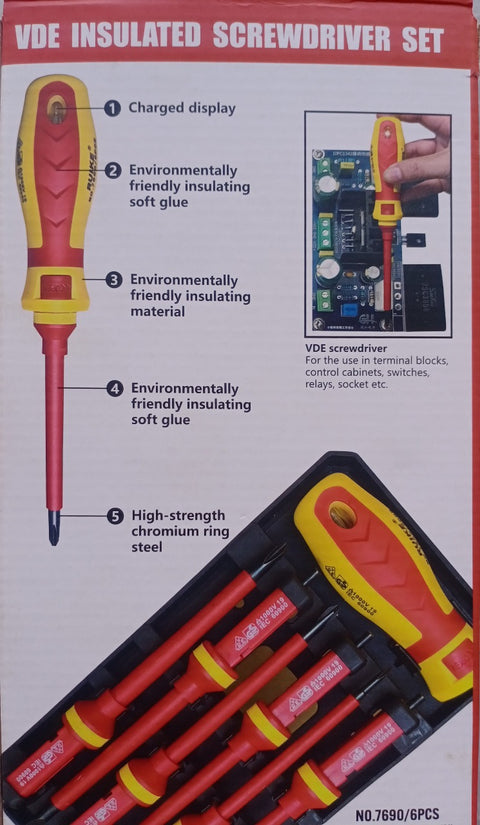 6 in 1 Tester Tool Set - Tester Kit Best Quality Tester Kit - Tester with 6 Tester Head