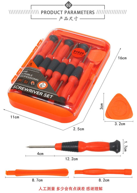 9 in 1 Screwdriver Tool Set - Tool Kit Best Quality Kit - Screwdriver Set