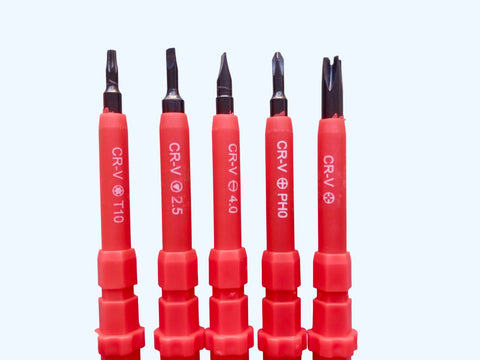 23 in 1 Insulated Screwdriver Set Slotted Screwdriver Bits Kit With Tester Pen Electricians Hand Tools - Tool Set