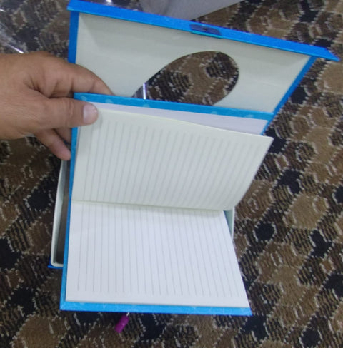 Beautiful Heart Shape Dairy with Lock  – Elegant &amp; Stylish Journal | fancy look dairy (60 Pages)