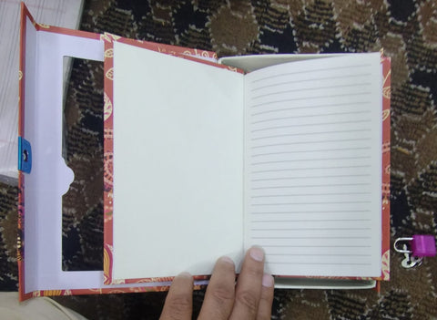 Beautiful Design Diary with Lock – Secure &amp; Stylish Journal  – Elegant &amp; Stylish Journal | fancy look dairy (60 Pages)