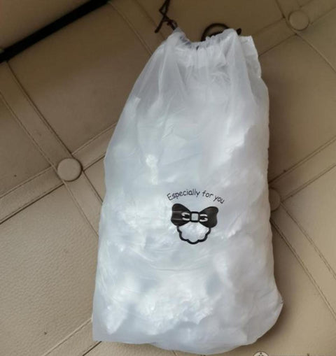 100pcs Disposable Flexible Transparent Plastic Food Storage Bags – Resealable &amp; Multi-Purpose - Food-Grade Fresh-Keeping, Dust &amp; Insect-Proof, Kitchen Accessories - Disposable Food Wrap