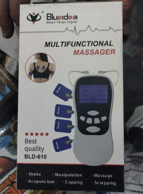 BLD-610 Digital Physiotherapy Machine For Full Body Massage And Weight Reduction | Multifunctional Body Massager