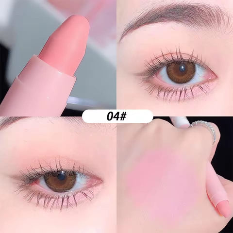 1 Pc Fit Me Lipstick Crayon – Glide, Color, Slay! | Multifunctional Makeup Stick High Gloss Makeup Rouge Matte Blush Stick