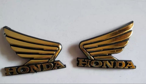 2 Pcs Fuel Tank Honda Monogram Pair Markay Universal - Honda Tanki MonoGram | CD 70 Motorcycle Monogram