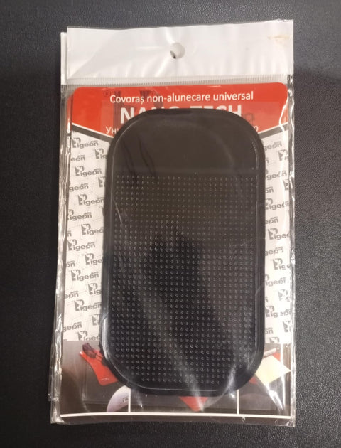 1 Pc Car Dashboard Sticky Pad | Anti-Slide Fixate Sticky Mat Pad for Car Dashboard | Anti-Slide Sticky Pad for Cell Phone, Keys, Glass, Mirrors (Black)