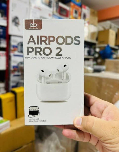 Echo Beat Airpods Pro 02 | Best Quality Airpods Pro 02 - Echo Beat Airpods - White Color
