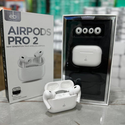 Echo Beat Airpods Pro 02 | Best Quality Airpods Pro 02 - Echo Beat Airpods - White Color