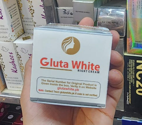 Gluta White Extreme Stronger Light Up And Anti-Aging Day &amp; Night Cream | 125 gram