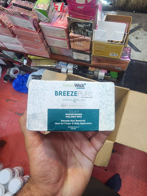 Breeze Pure Organic Halawa Finger Wax | Hair Removal Wax | Best Quality Finger Wax - 225 gram