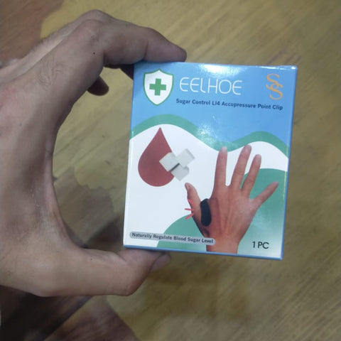 1 Pc Sugar Control LI4 Acupressure Point Clip Wearable – Headache Relief, Supporting Acupressure Relaxation, Stress Relief, Tension Relief and Hand Clip Migraine Pressure Point Clip