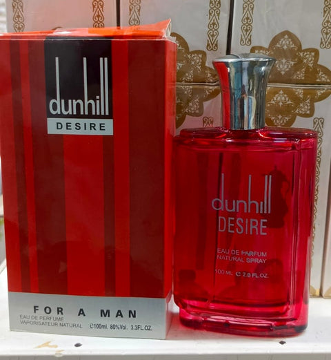 Dunhill Desire Perfume For Men – 100ml Eau De Toilette Spray – Long-Lasting Fragrance With Bold And Sensual Notes – Classic Scent For Men And Unisex Use – Ideal For Daily Wear Or Special Occasions