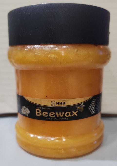 HHH Beewax 500g – Pure, Natural &amp; Multipurpose Beekeeping Wax for DIY, Furniture Shining &amp; Wood Polish