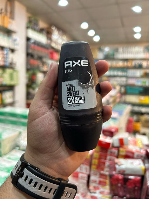 Axe black anti sweat 2x faster drying