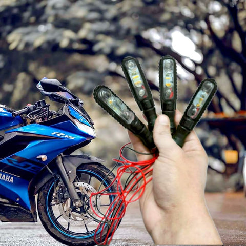 Bike Indicator -Universal Flexible Bike Indicator Light for Safe Riding llex to Fit – Bike Indicator Lights for Every Ride