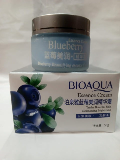 BIOAQUA Blueberry Essence Tender Beautiful Skin Whitening Moisturizing Cream  (50g)