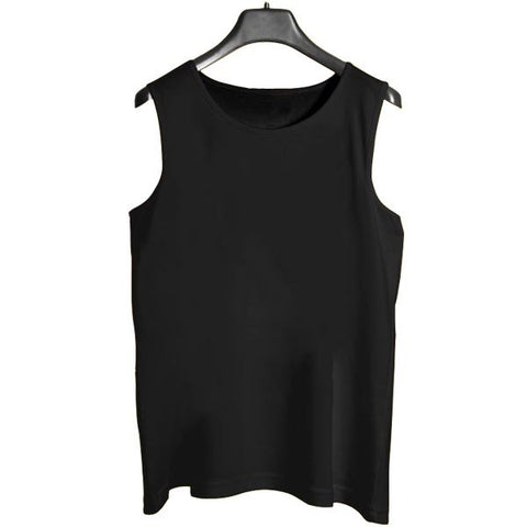Captain Black Men's Vest [Black] | Sleeve-Less 100% Pure Sando