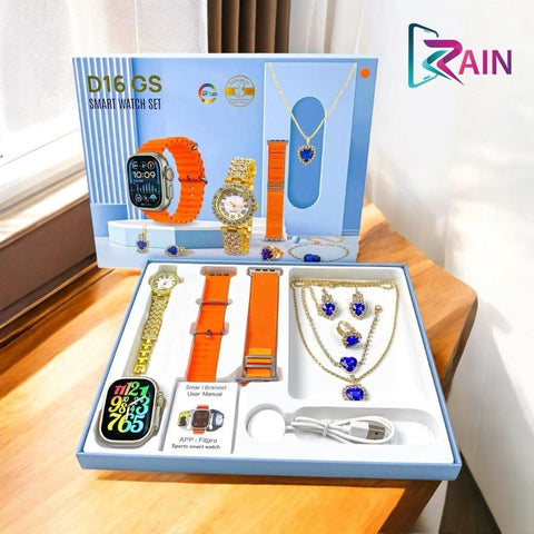 D16 GS Smart Watch Set