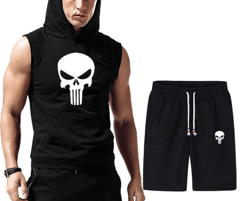 Avengers Logo Sando tank top for Men [Navy Blue] | Workout Tank top gym shirts for men