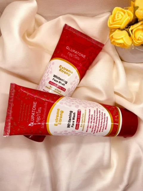 Glupatone Whitening Face Wash GS 120 | Extreme Strong Powerful Whitening for Clear Skin 60ml
