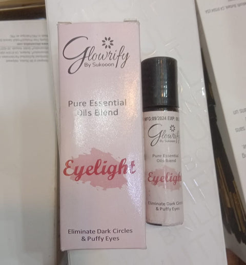 Glowrify Eyelight Serum - Eliminates Dark Circles Around Eyes &amp; Puffy Eyes 10 ML