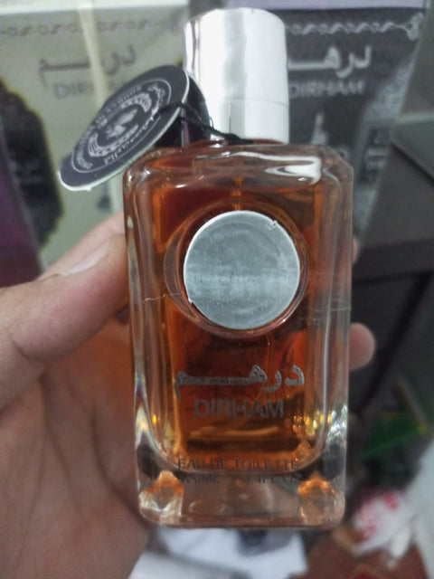 Dirham Oud Parfum Ard Al Zaafran, Oriental Fragrance, long-lasting, Sandalwood (Men and Women) Unisex Eau de Arabian Perfume 100 ml