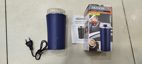 Electric Coffee Grinder &amp; Food Processor – 350W Powerful Motor