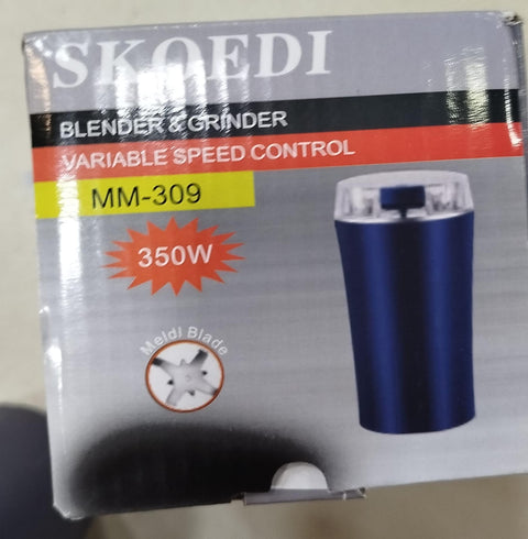 Electric Coffee Grinder &amp; Food Processor – 350W Powerful Motor