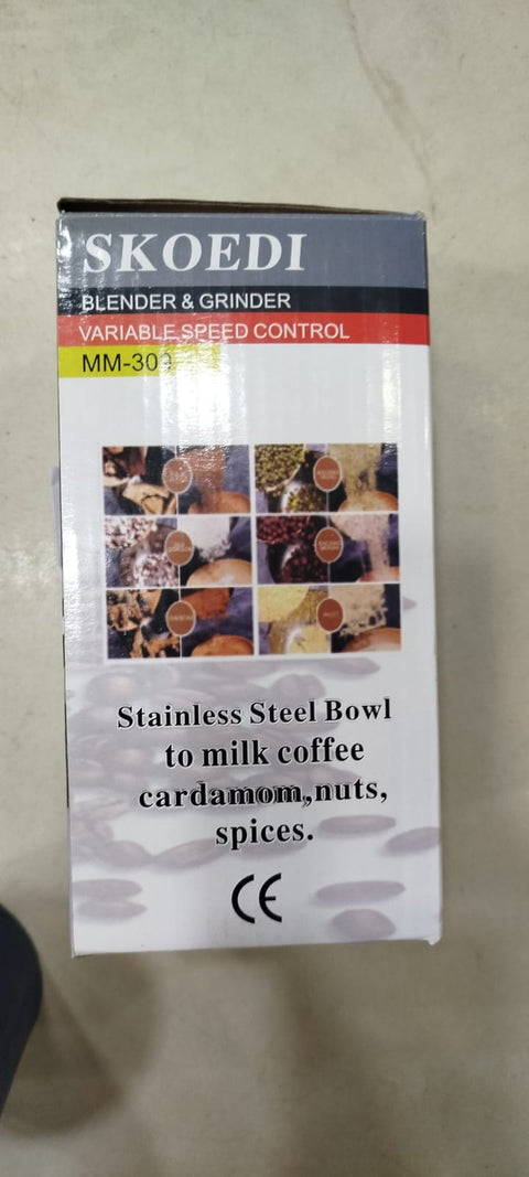 Electric Coffee Grinder &amp; Food Processor – 350W Powerful Motor