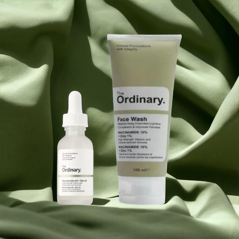 2 in 1 Skin Care Deal | The Ordinary Face Wash Azelaic Acid Suspension 10% &amp; Niacinamide Serum