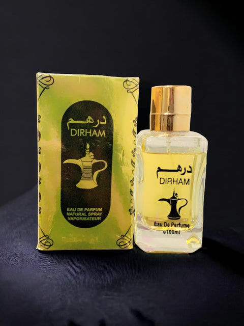 Dirham Perfume for Men – 100ml Eau De Parfum with Fresh, Woody &amp; Oriental Notes