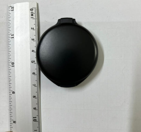 Black Stamp Pad Waterproof Mini Fingerprint Ink Pad Portable Black Thumbprint Ink Pad Identification Security