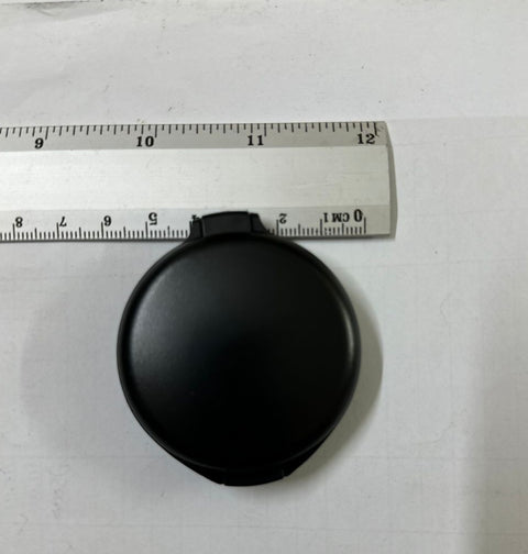 Black Stamp Pad Waterproof Mini Fingerprint Ink Pad Portable Black Thumbprint Ink Pad Identification Security