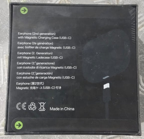 Airpods Pro 2 Noise Reduction Wireless Earbuds - Airpods Pro 2 with ANC | Airpods For Android &amp; IOS - Black